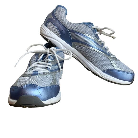 Ryka Dash Walking Shoes Blue Sz 10 Wide - Picture 1 of 10